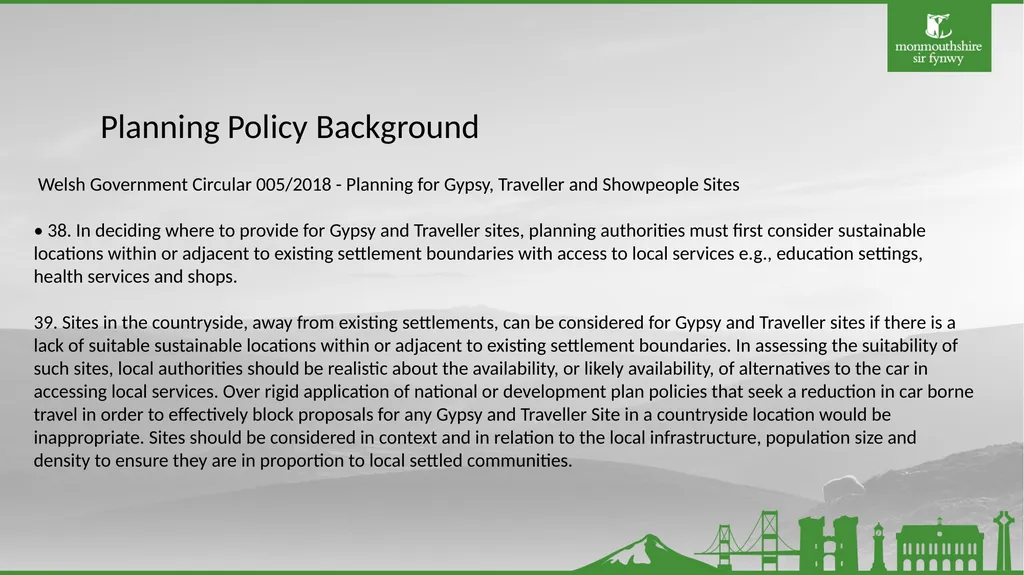 Adults Select Committee – Gypsy & Traveller - slide 5 of 10