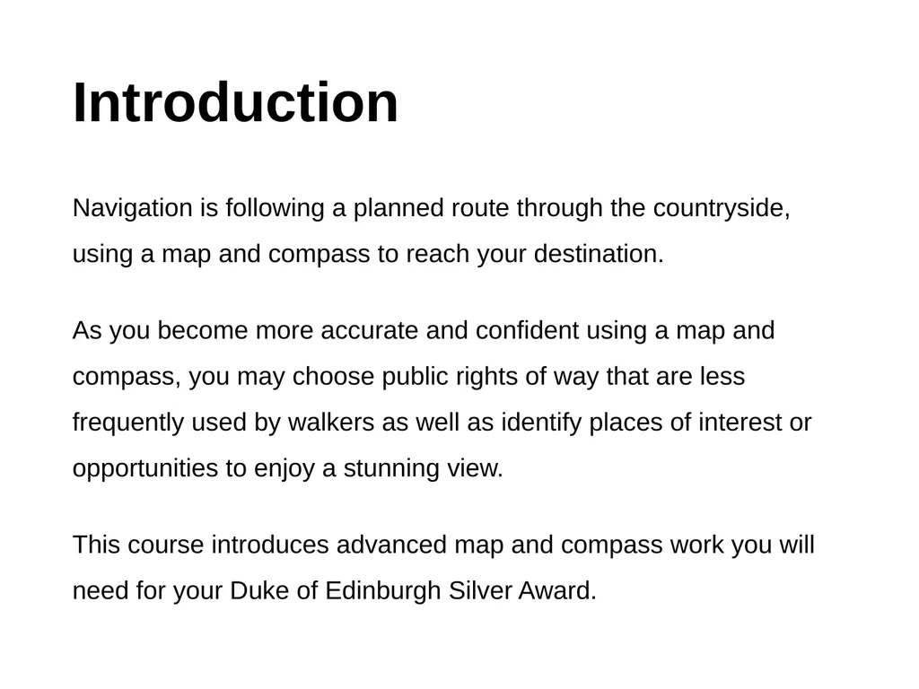 Advanced Navigation and Route Planning Duke of - slide 2 of 15