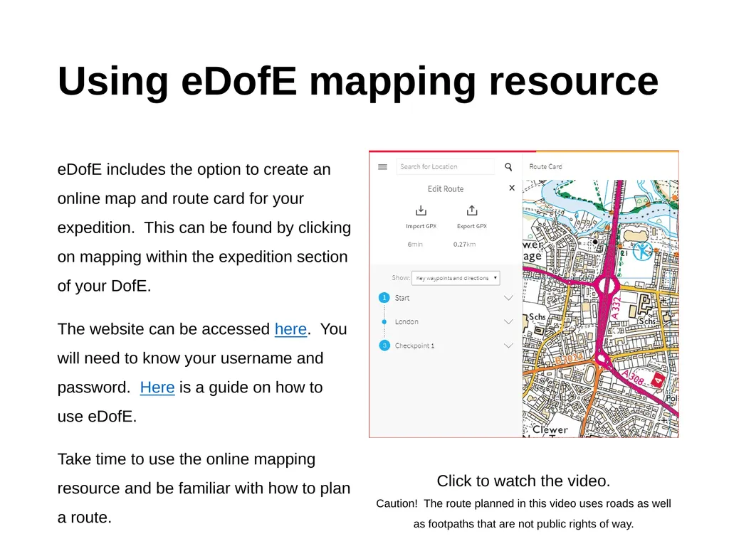 Advanced Navigation and Route Planning Duke of - slide 14 of 15
