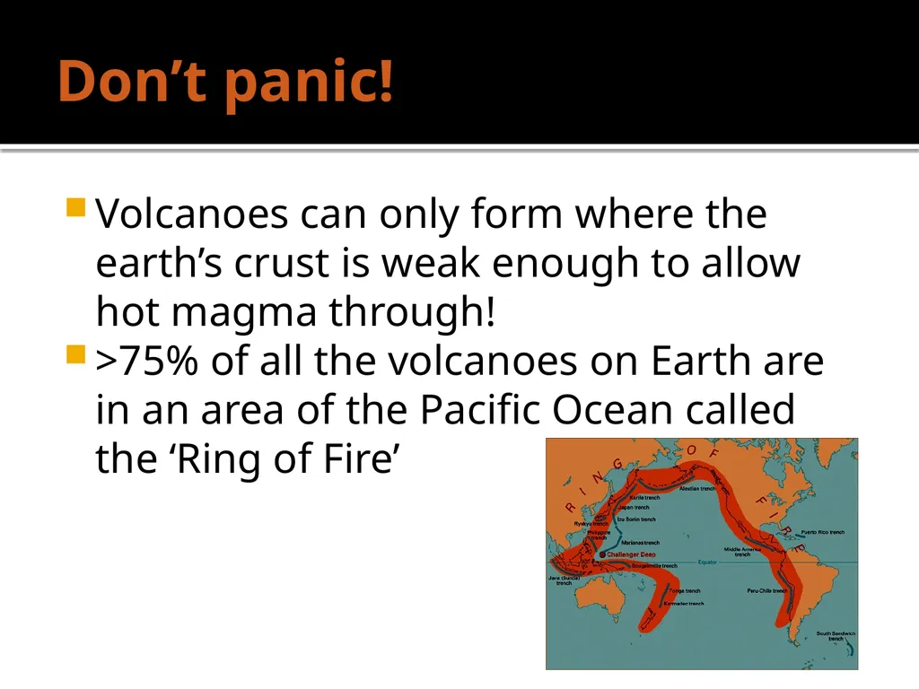 Volcanoes What do we know already? What is a - slide 6 of 11
