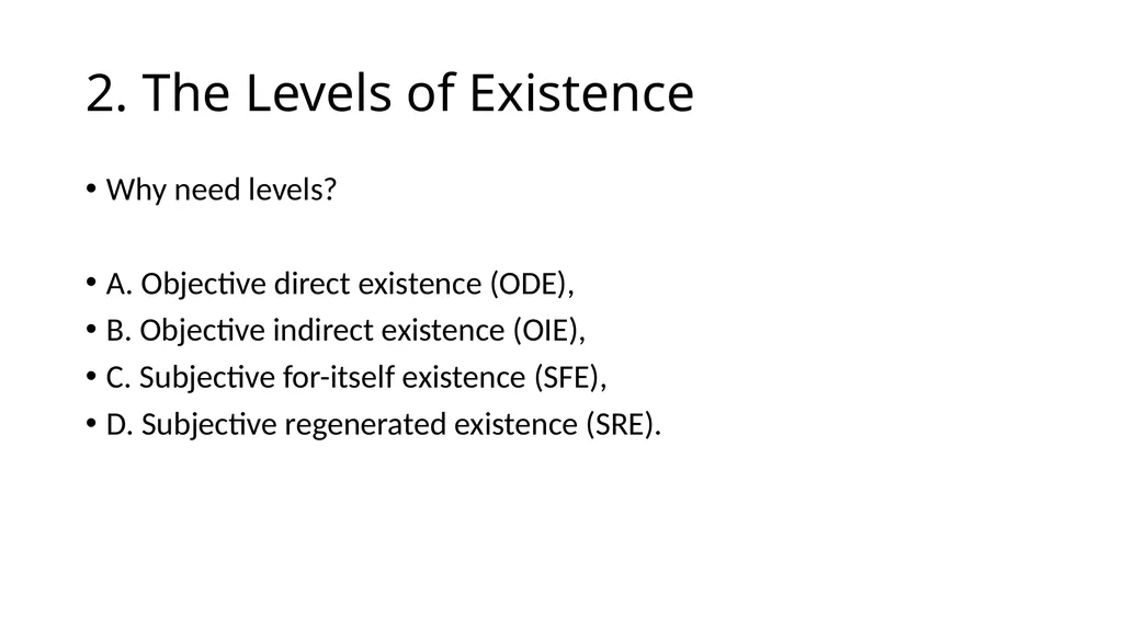 A NEW PERSPECTIVE ON THE EXISTENCE AND - slide 3 of 7