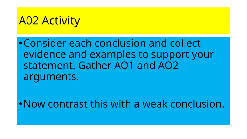 B: Deductive arguments- developments of the - slide 6 of 17