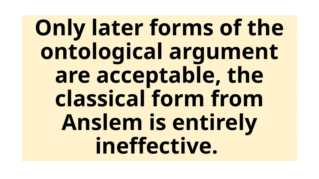 B: Deductive arguments- developments of the - slide 8 of 17