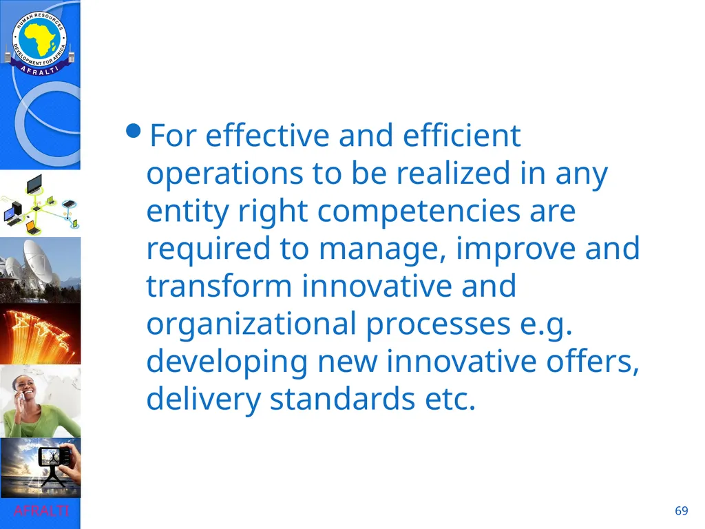 1 POSTAL AND COURIER STANDARDS AND OPERATIONS - slide 69 of 81