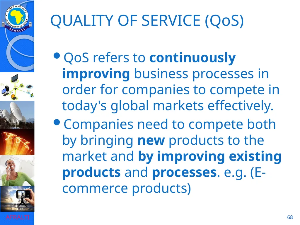 1 POSTAL AND COURIER STANDARDS AND OPERATIONS - slide 68 of 81