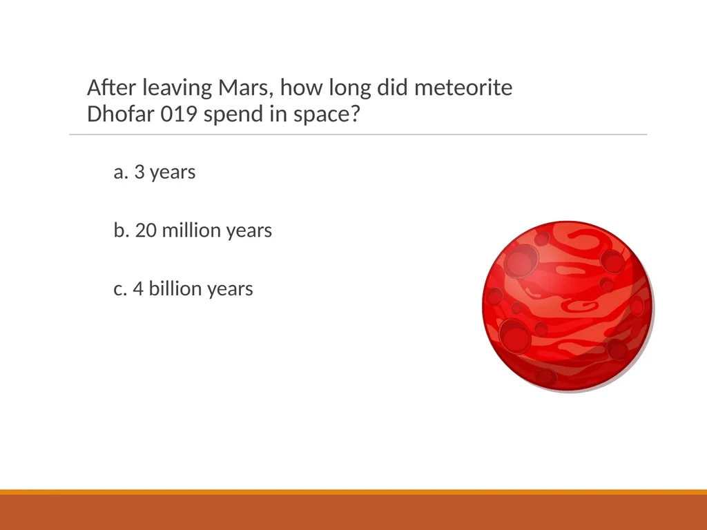 Space Rocks Questions and Answers Do large or - slide 44 of 45