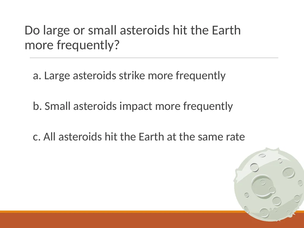 Space Rocks Questions and Answers Do large or - slide 2 of 45