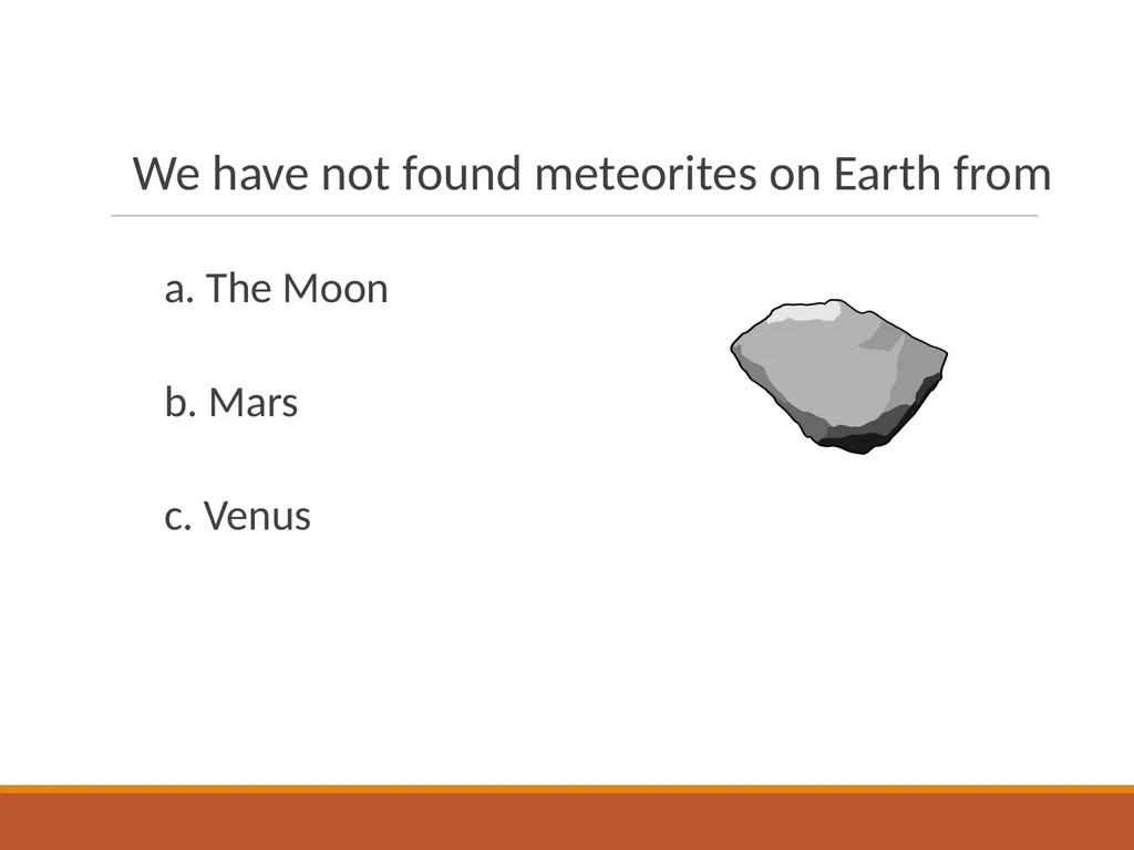 Space Rocks Questions and Answers Do large or - slide 8 of 45