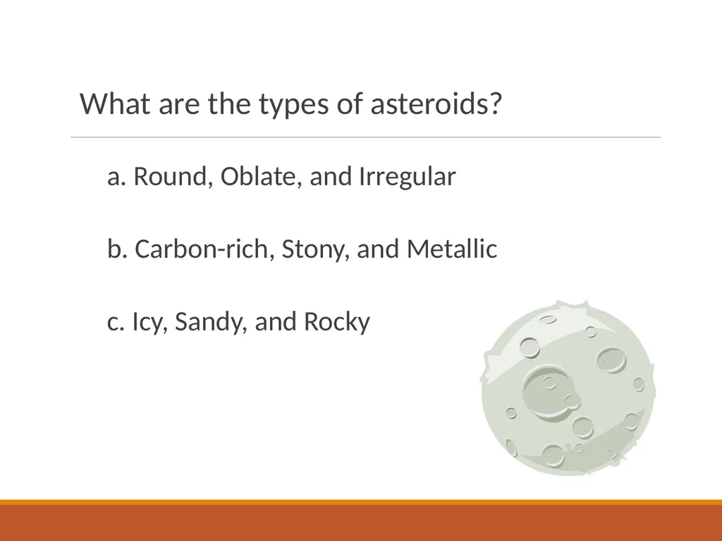 Space Rocks Questions and Answers Do large or - slide 25 of 45