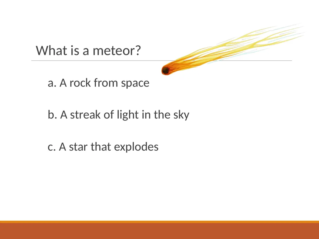 Space Rocks Questions and Answers Do large or - slide 12 of 45