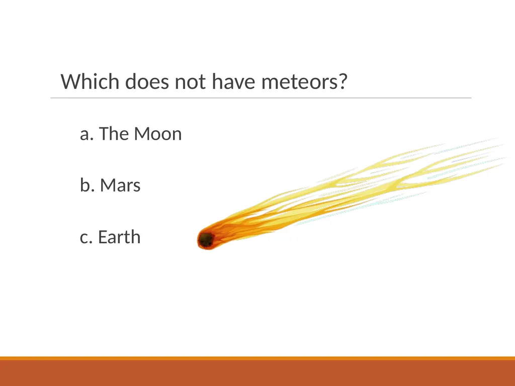 Space Rocks Questions and Answers Do large or - slide 9 of 45