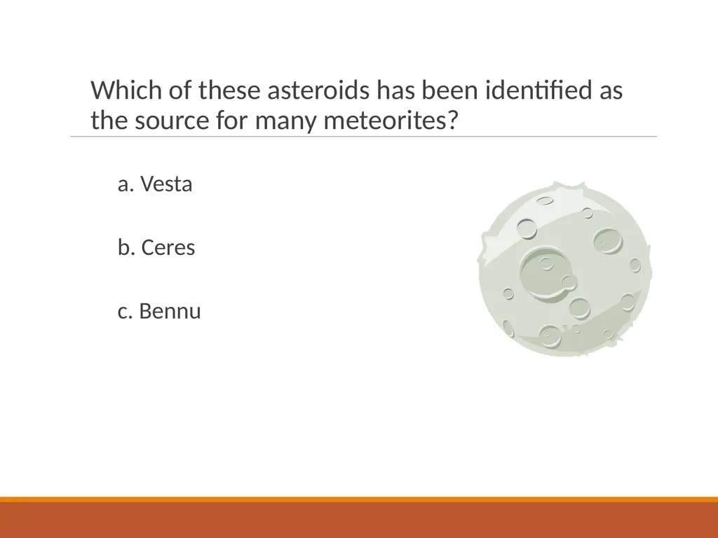 Space Rocks Questions and Answers Do large or - slide 36 of 45