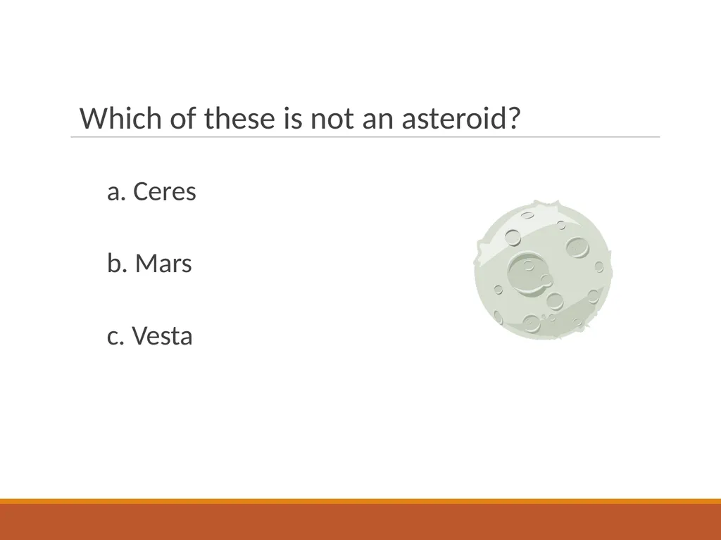 Space Rocks Questions and Answers Do large or - slide 19 of 45