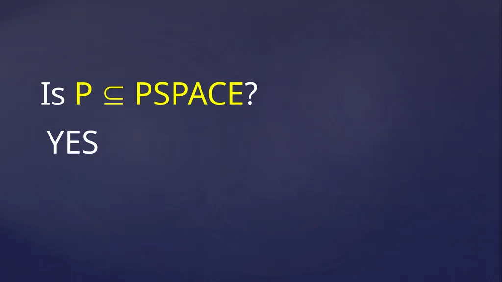 Space Complexity CS 154, Omer Reingold Measuring - slide 9 of 17
