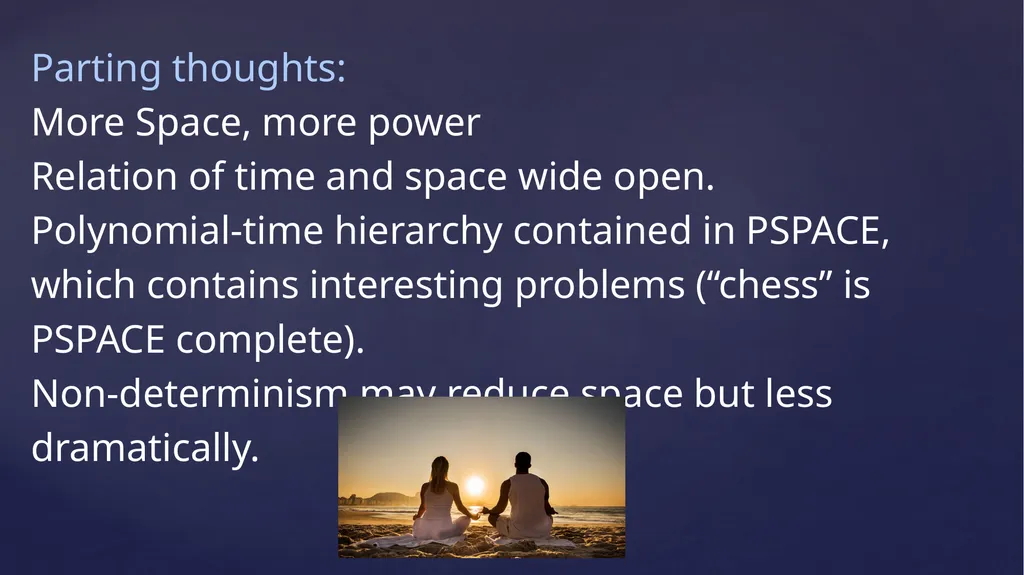 Space Complexity CS 154, Omer Reingold Measuring - slide 17 of 17