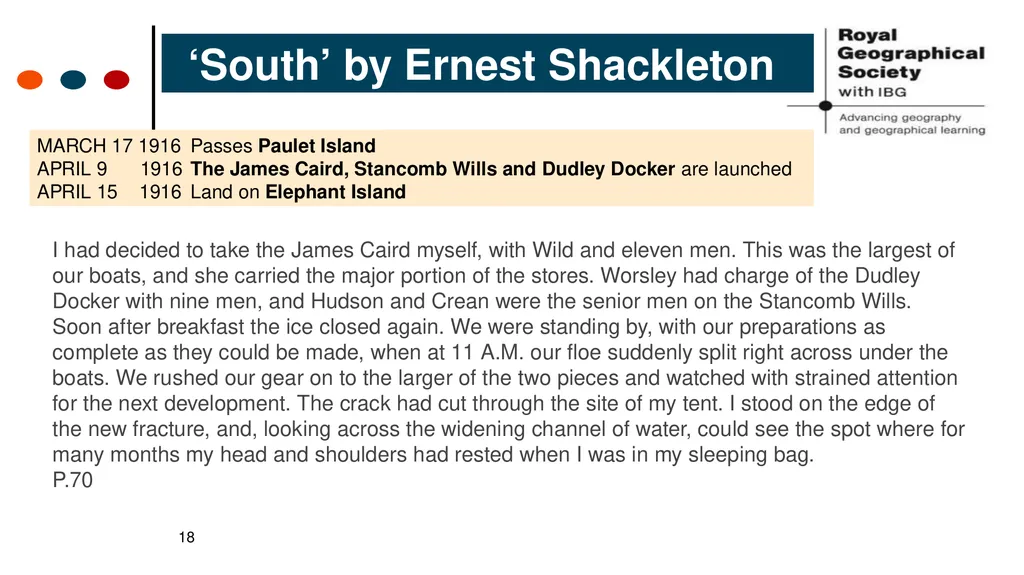 5. Staying Alive Shackleton 100 Endurance 100 - slide 18 of 23