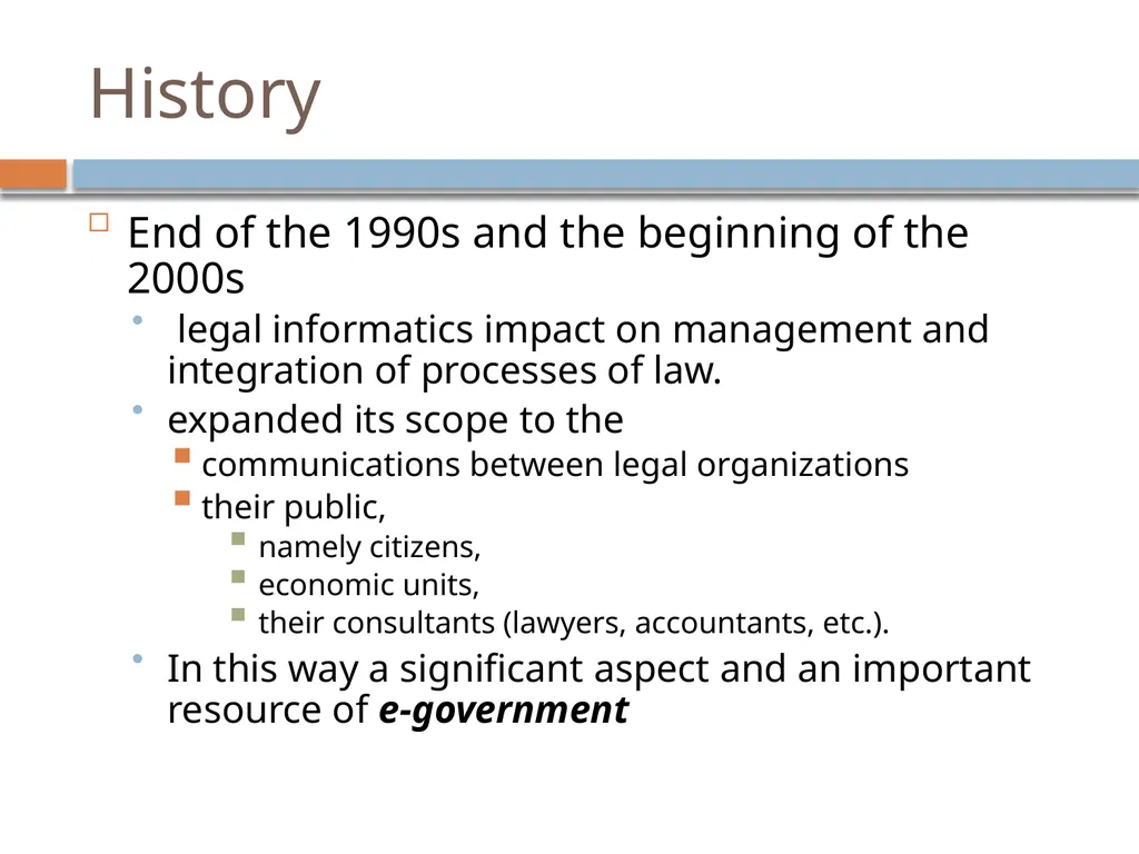 Artificial Intelligence & LAW Legal informatics - slide 24 of 35