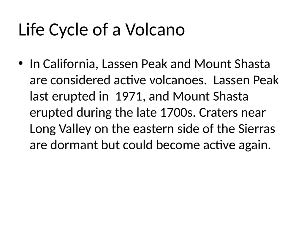 Volcanic Eruptions Key Terms Maga chamber pipe - slide 21 of 24