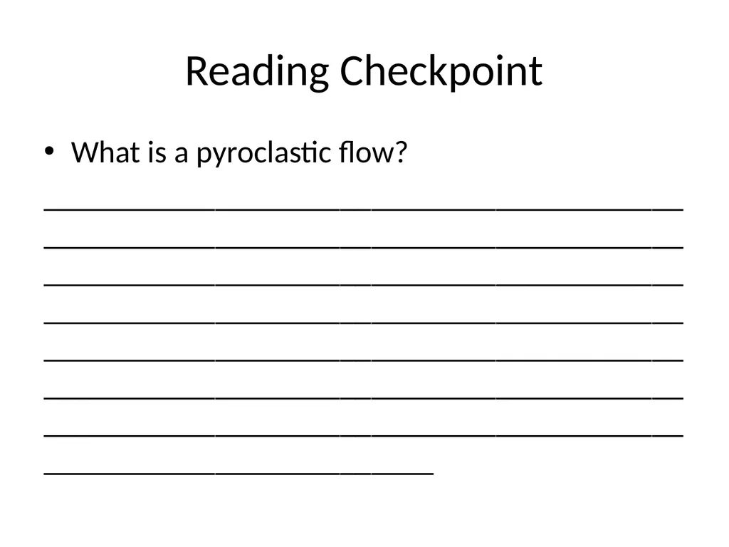 Volcanic Eruptions Key Terms Maga chamber pipe - slide 17 of 24
