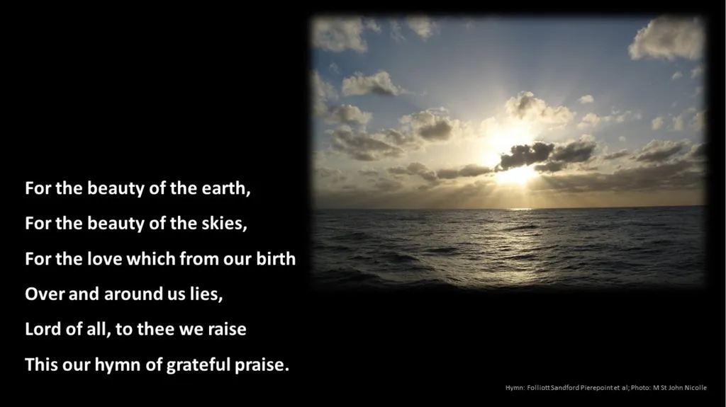 Hymn: Folliott Sandford Pierepoint et al; Photo: - slide 1 of 5