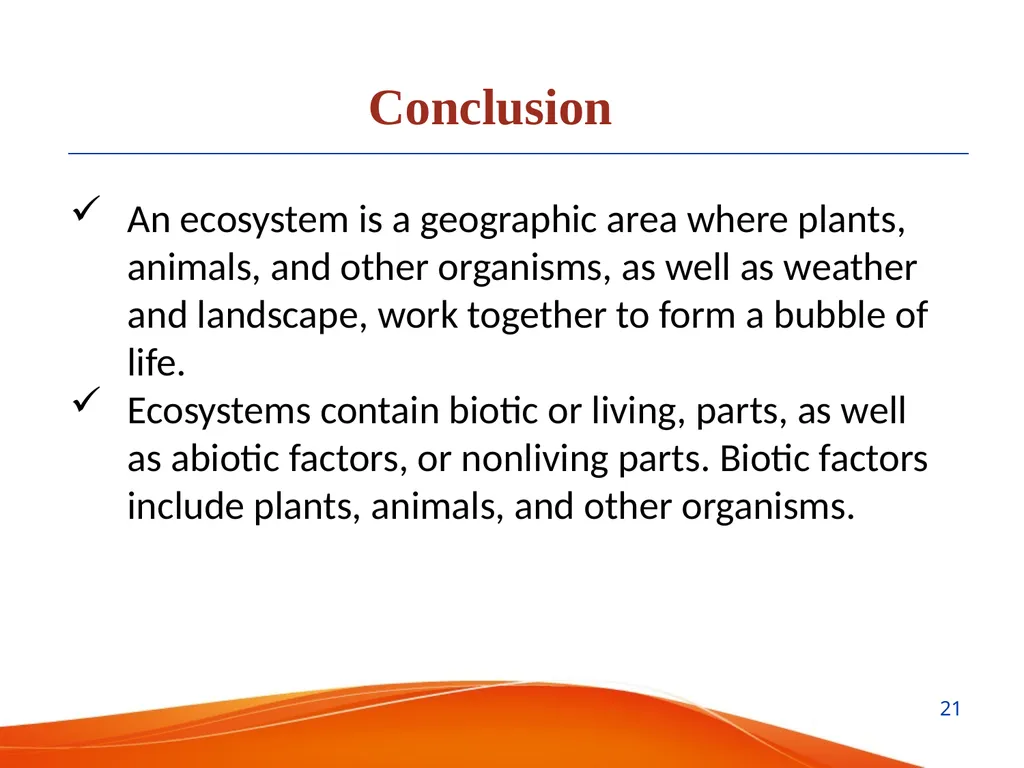 Ecosystem Presented by: Nabin Mandal State Aided - slide 21 of 22