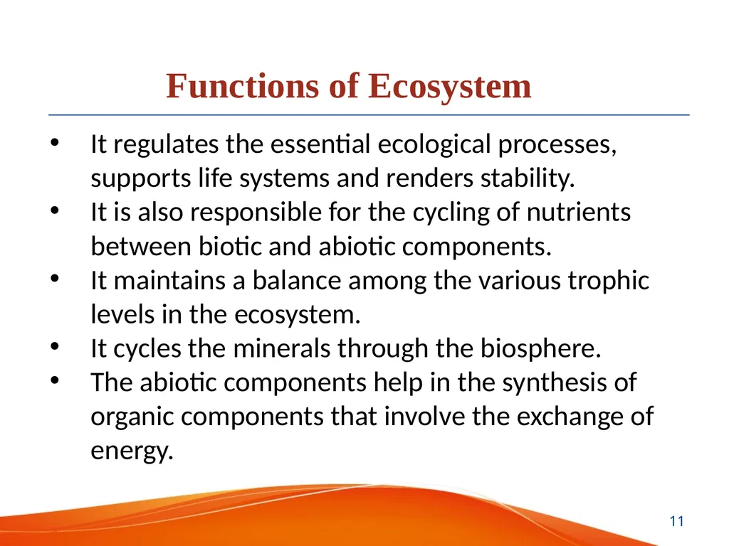 Ecosystem Presented by: Nabin Mandal State Aided - slide 11 of 22