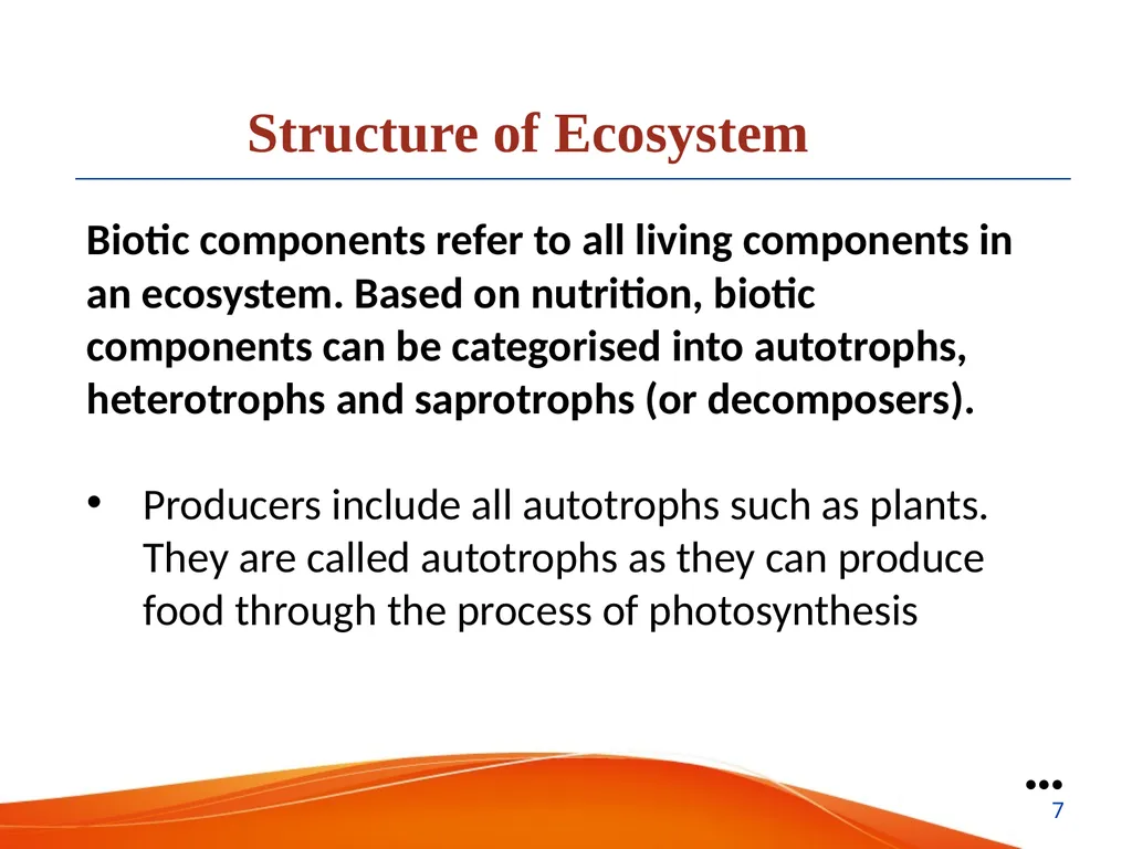 Ecosystem Presented by: Nabin Mandal State Aided - slide 7 of 22