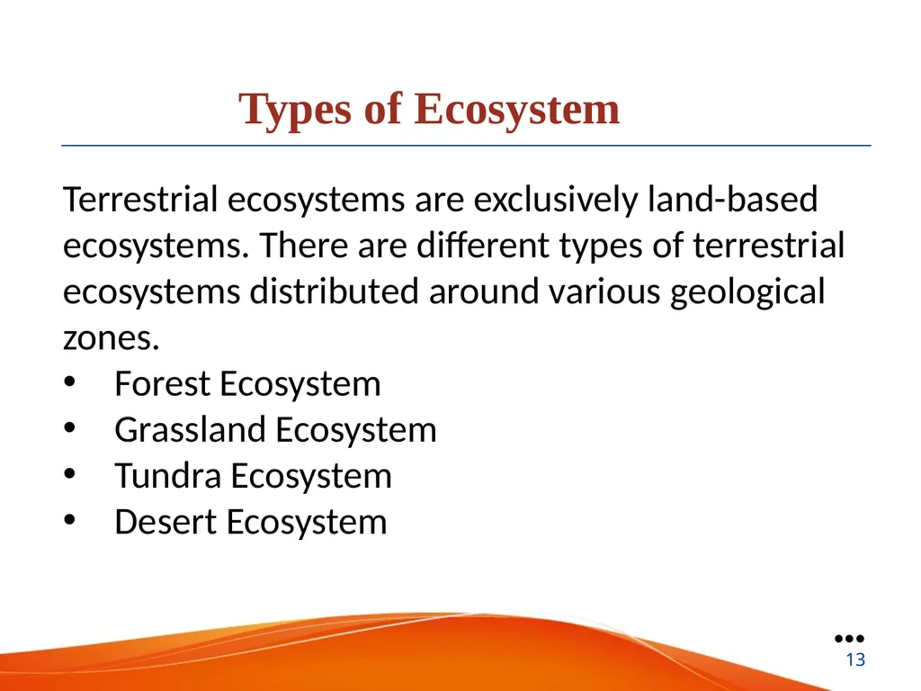 Ecosystem Presented by: Nabin Mandal State Aided - slide 13 of 22