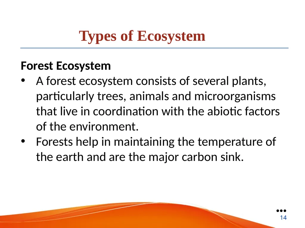 Ecosystem Presented by: Nabin Mandal State Aided - slide 14 of 22