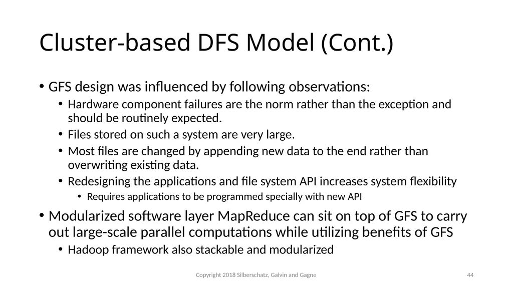 CSMC 412 Operating Systems Prof. Ashok K Agrawala - slide 44 of 64
