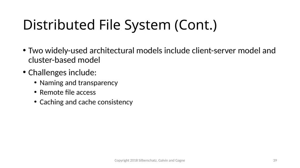 CSMC 412 Operating Systems Prof. Ashok K Agrawala - slide 39 of 64
