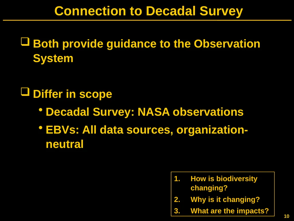 Gary GELLER NASA Ecological Forecasting Program - slide 10 of 17