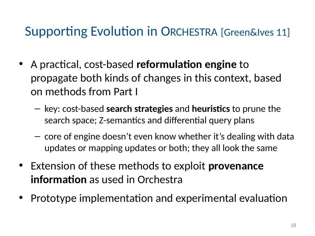 Todd J. Green University of California, Davis - slide 28 of 54
