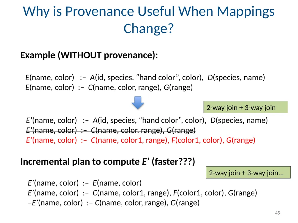 Todd J. Green University of California, Davis - slide 45 of 54