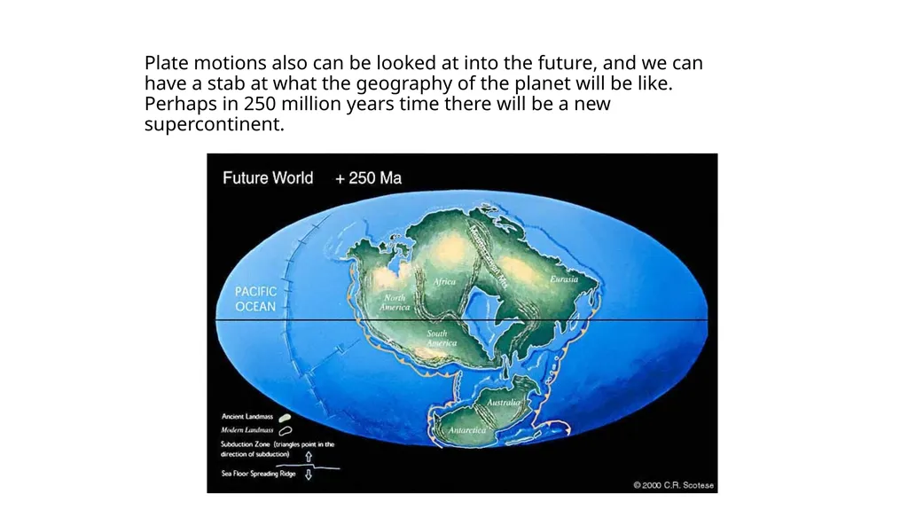 Continental Drift Theory When the tectonic plates - slide 6 of 11