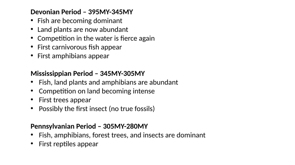 The Evolution of Plants and Animals Through - slide 3 of 10