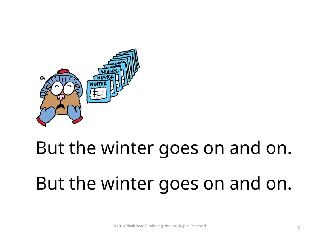 1 2 How could anybody like the winter? How could - slide 15 of 17