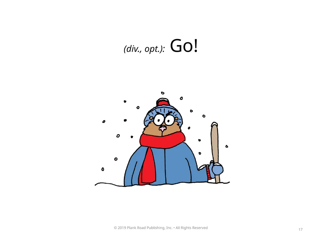 1 2 How could anybody like the winter? How could - slide 17 of 17