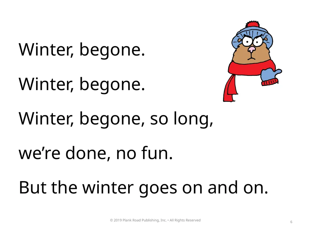 1 2 How could anybody like the winter? How could - slide 6 of 17
