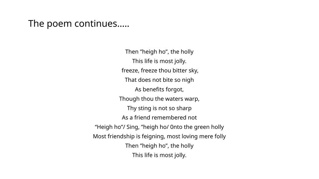 Blow, Blow, Thou Winter Wind By William - slide 5 of 8