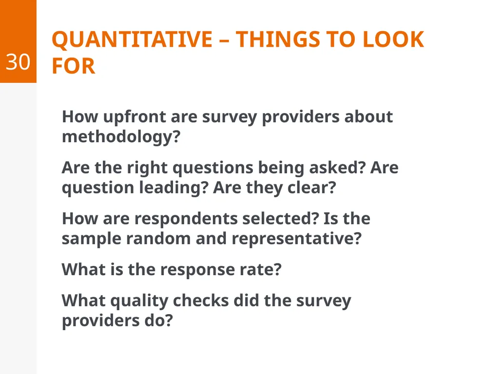 Introduction to Audience research September 12, - slide 30 of 39