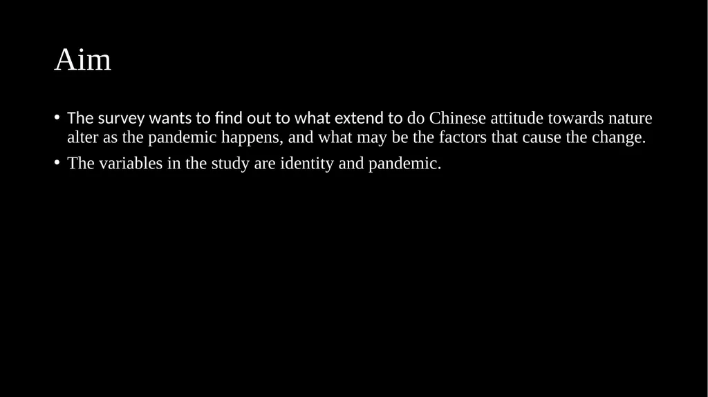 Report: to what extend do pandemic affect Chinese - slide 3 of 19