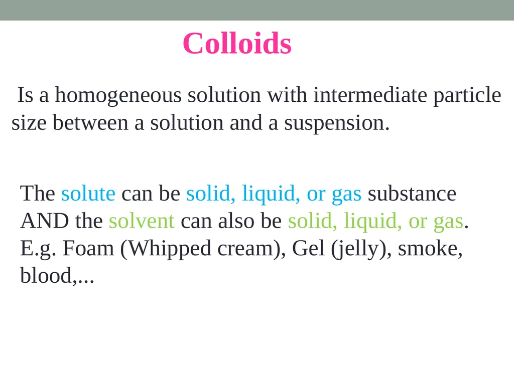 Liquid Mixtures CLS 101: Chemistry for Nursing - slide 12 of 18