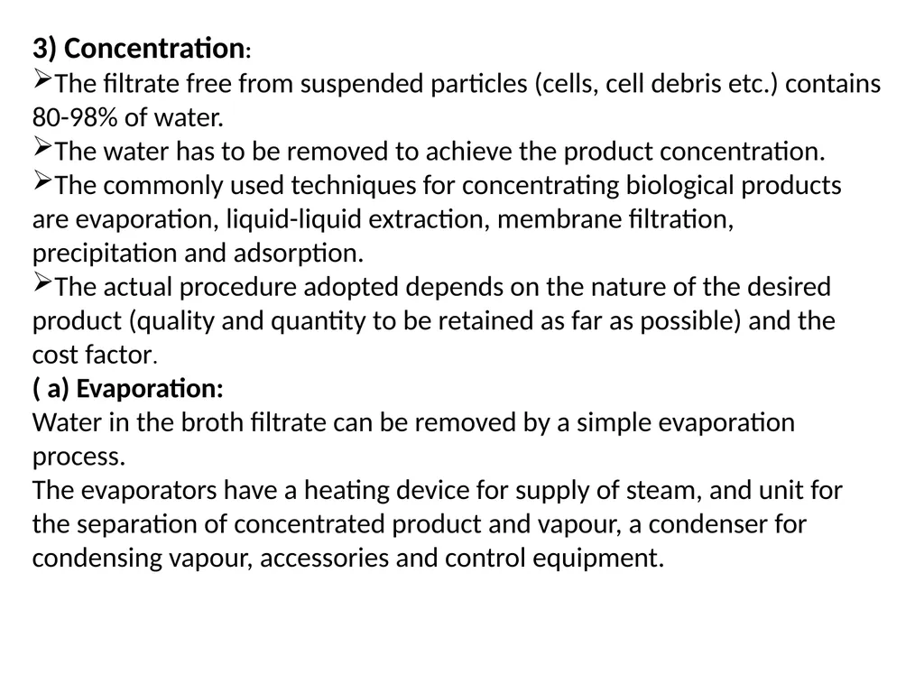 Downstream Recovery The five stages are: - slide 16 of 33