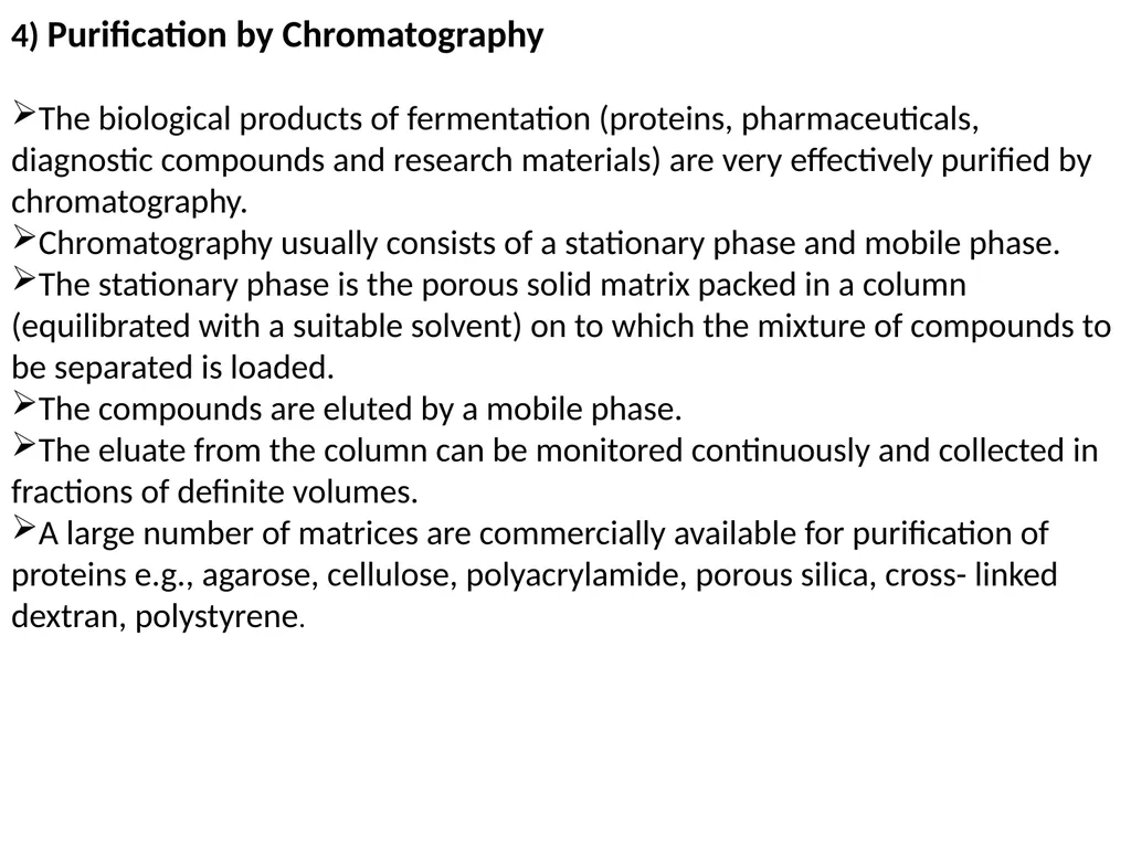 Downstream Recovery The five stages are: - slide 26 of 33