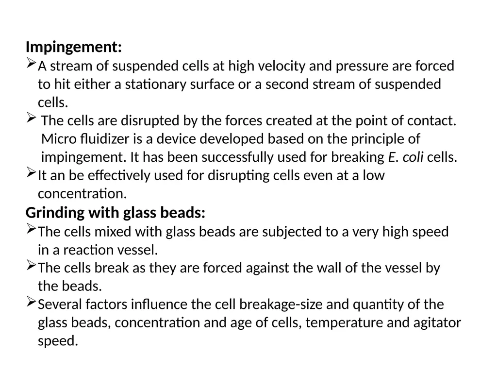 Downstream Recovery The five stages are: - slide 13 of 33
