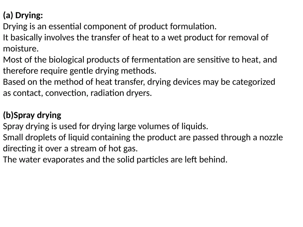 Downstream Recovery The five stages are: - slide 32 of 33