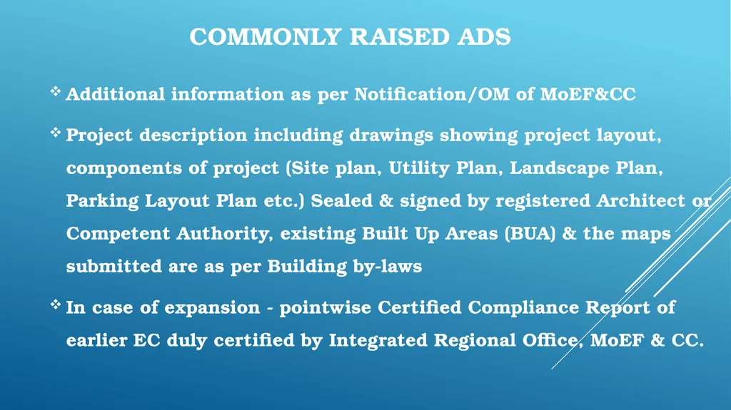 essential details sought (EDS) and Additional - slide 11 of 15