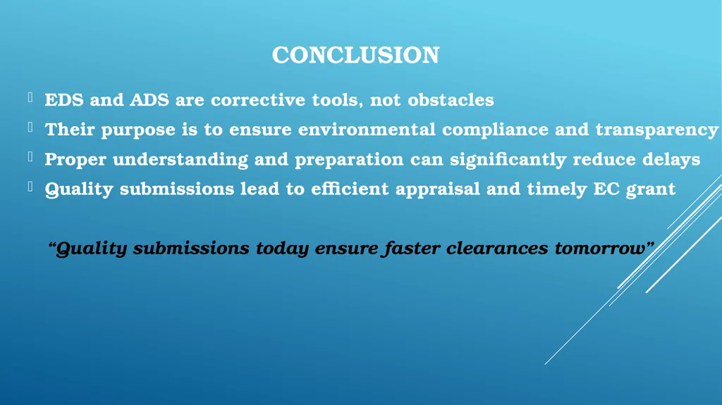 essential details sought (EDS) and Additional - slide 14 of 15