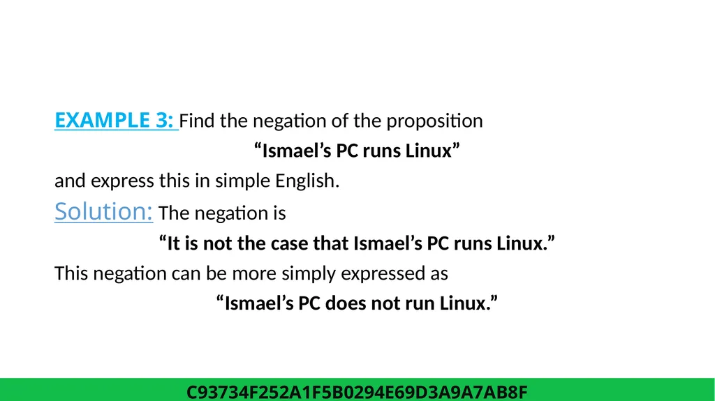 Proposition Logic BY Dr. ISMAEL ABDUL SATTAR A - slide 4 of 9